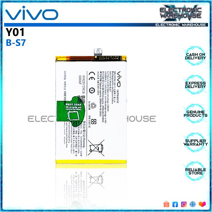 vivo y01 battery capacity