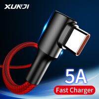 （SPOT EXPRESS） XUNJI 5A USB Type C สายชาร์จ Electronicwire สำหรับ Poco F3 F4 X4 ProXiaomi Redmi