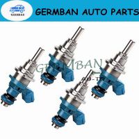 4PCS L3K9-13-250A Original Genui หัวฉีดหัวฉีด E7T20171 L3K913250A 4G2143สำหรับ Mazda 3 6 CX-7 2.3L Turbo 2006-2013 (สีฟ้า))