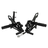 Motorbike For Kawasaki Ninja ZX10R ZX-10R 2004 2005 CNC Adjustable Rcing Rider Rear Sets Rearset Footrest Foot Rest Pegs