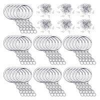 【กันแดดสวย】แยก250ชิ้นสำหรับพวงกุญแจที่มีโซ่และแหวนกระโดดเชื่อมต่อจำนวนมากสำหรับงานฝีมือศิลปะ DIY สำหรับพวงกุญแจสำหรับการเข้าถึงตุ๊กตา