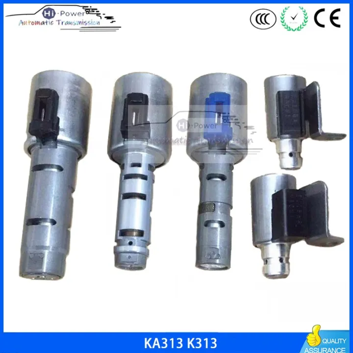 5 PCS K313 KA313 CVT Transmission Solenoids Valve Fits For Toyota