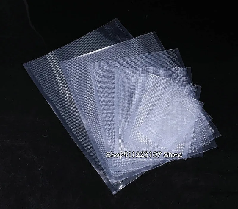 100PCS/LOT vacuum sealer Plastic Storage bag for vacuum sealing machine for  pack food saver Packaging