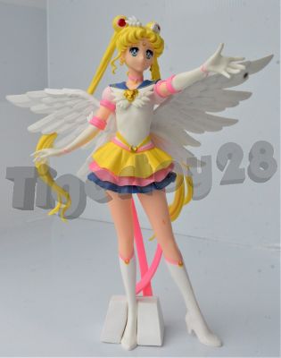 Sailor Moon Glitter &amp;Glamours Eternal Sailor Moon แท้ไม่มีกล่อง ความสูง 23 เซนต์