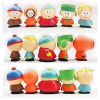 ใหม่ (สไตล์) South North ภาพอนิเมะ Park สำหรับเด็ก Stan Kyle Kenny Cartman อุปกรณ์ต่อพ่วงแบบพกพา Pvc ของขวัญวันเกิดเด็กมินิ-ฟิกุ