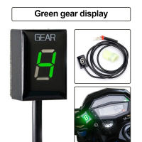 Motorcycle Digital Gear Indicator Counter 1-6 Speed Waterproof LED Display ECU Plug Mount for Kawasaki ER-6N4N4F6F EFI Engine