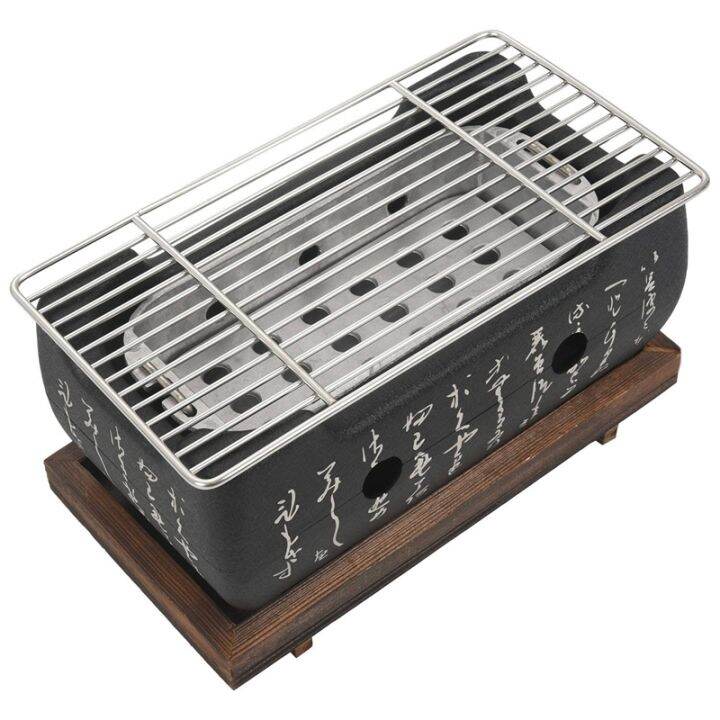 japanese-korean-bbq-grill-oven-aluminium-alloy-charcoal-grill-portable-party-accessories-household-barbecue-tools