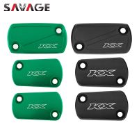 Front Brake Clutch Reservoir Covers For KAWASAKI KX450 2019-2023 KX250 2021 Motorcycle Rear Brake Fluid Cylinder Cap KX 250 450