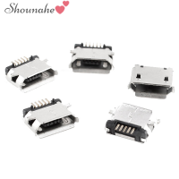 shounahe?Cheap? 20ชิ้นไมโคร USB Type B ซ็อกเก็ต5-PIN ตัวเมีย180 SMD บัดกรีองศา