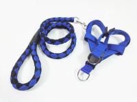 High Quality Durable Nylon Dog Leash For Big Dogs Harness Braided Leash Rope Pet collars Traction Rope Large Dog collars Leash