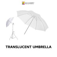 Translucent Umbrella ร่มทะลุ ขนาด 36 นิ้ว สำหรับใช้กับไฟ LED ไฟต่อเนื่อง