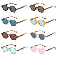 Retro Small Frame Punk Sunglasses Brand Polygon Sun Glasses Fashion Hip Hop Eyewear Shades UV400 Protection Goggles Women Men Goggles