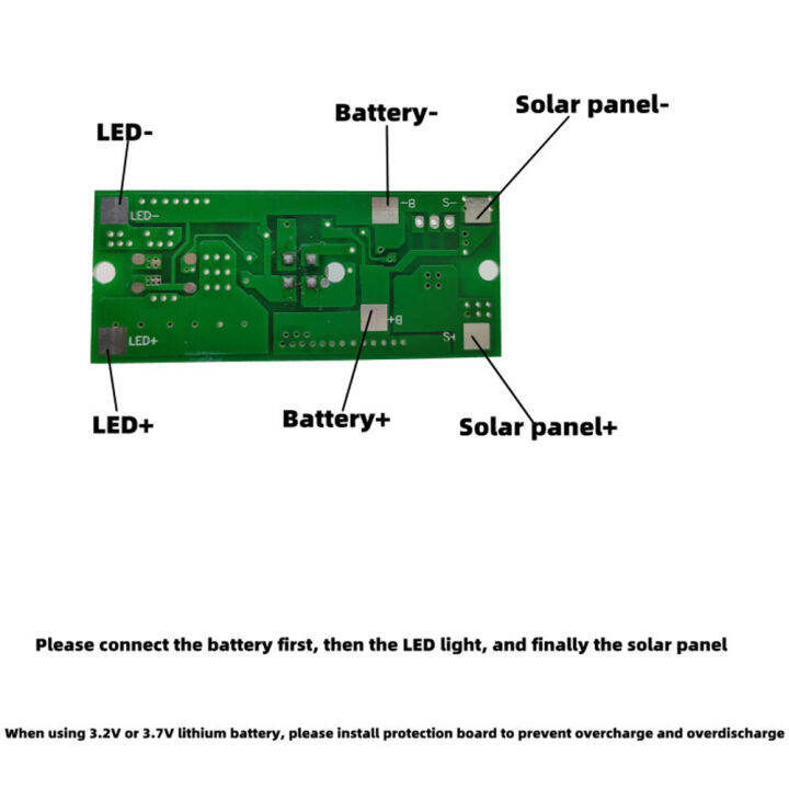 สกุลเงินรีโมทคอนโทรล-pir-แผงวงจรพลังงานแสงอาทิตย์แบบบูรณาการไฟถนน-controller-3-2v-3-7v