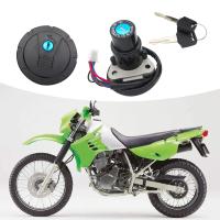 ล็อกสวิทช์ไฟจุดระเบิดจักรยานยนต์ CCGOOD สำหรับ Kawasaki Klr650 Klr 650 1987-2007