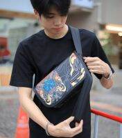 กระเป๋าผ้าใบกันน้ำรุ่น ⭐⭐⭐ 3 ดาว AUSAWALUK BAG (มีดันทรง) กระเป๋าสะพายข้าง