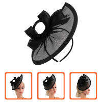 ETEREAUTY Fascinators Hats headdress hat top hat คลิปสำหรับผู้หญิง Tea Party