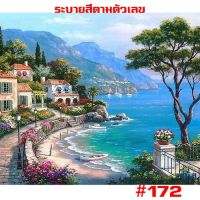 ขายดี? 172 รูปวาด ขึงเฟรมไม้ HOME DIY สินค้าอยู่ไทยพร้อมส่ง ภาพวาดสีน้ำมัน ภาพระบายสีตามตัวเลข ขนาด40X50CM ขึงเฟรมไม้!!