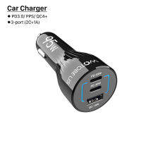 WOTOBEUS 95W USB C Car Charger Quick Charge,3-port PPSPD QC4.0 22.5W for xiaomi HUAWEI laptop iphone 1312 por ,S21 S20Note 10