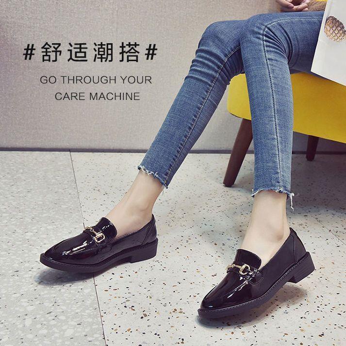 size-35-43-large-size-womens-shoes-british-style-small-leather-shoes-female-students-versatile-round-toe-flat-bottom-41-black-beanie-shoes-42