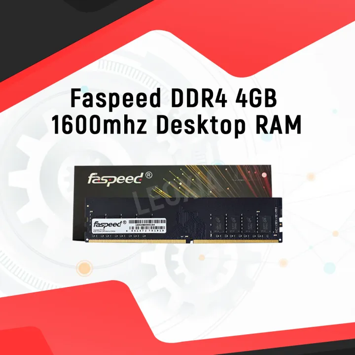 Faspeed DDR4 4GB 1600mhz Desktop RAM | Lazada PH