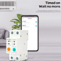 16/25/32/40/50/63A WIFI Intelligent Circuit Breaker 1P DIN ​Rail Switch Ewelink APP Control Voice Control for Home Automation