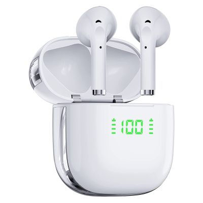 Wireless Earbuds Headphone Bluetooth Headphone with Charging Case Dual Power Display Waterproof Immersive Stereo Sound Bluetooth Headphone