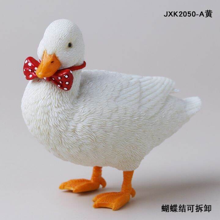 jxk-1-6-scale-jxk2050-call-duck-internet-celebrity-duck-model-scene-decoration-car-ornaments-adult-fans-collectible-souvenir