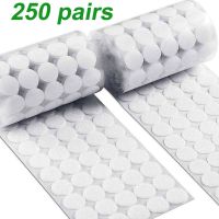 ❐ 250Pairs Dots Sticker Hook Loop Double-Sided Self-Adhesive Nylon Tape Snap Adhesive Fastener Tape HomeUse Sewing Accessories