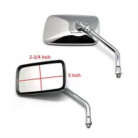 2020 NEW Motorcycle Modified Square Rearview Mirror for Honda Shadow VT VT1100 VT750 VT600 VF750 Magna 750 Dropshipping