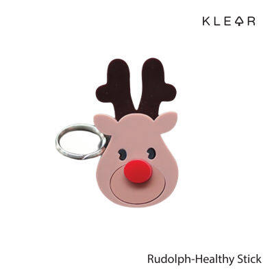 KlearObject Healthy stick - Rudolph ที่กดปุ่มอนามัย ที่กดลิฟท์ กดปุ่ม ATM แท่งกดปุ่มอะคริลิค กวางเรนเดียร์ : K510 สินค้าพร้อมส่ง