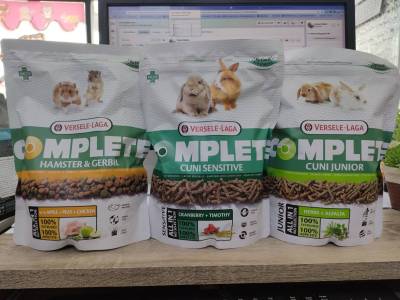 Versele Laga Hamster &amp; Gerbil Complete Hamster Food, 500g. อาหารแฮมสเตอร์ หนูเจอร์บิล คอมพลีท, 500กรัม