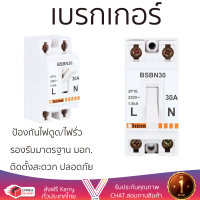 รุ่นใหม่ล่าสุด เบรกเกอร์ เบรกเกอร์ไฟฟ้า เบรกเกอร์ B-TICINO BSBN30 30A คุณภาพสูงมาก ผลิตจากวัสดุอย่างดี ไม่ลามไฟ รองรับมาตรฐาน มอก. Circuit Breakers