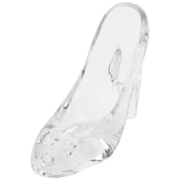 Crystal shoes glass slipper birthday gift home decor Cinderella