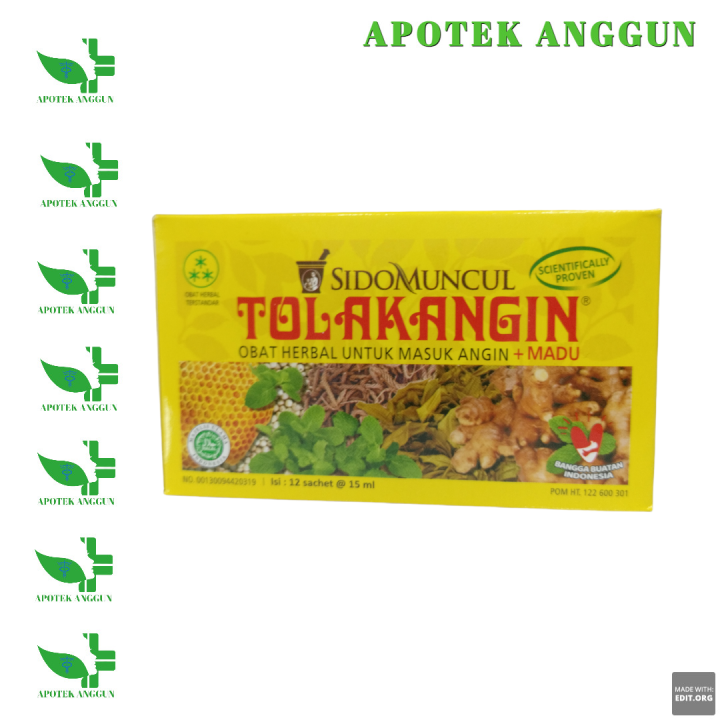 Tolak Angin Cair Plus Madu Ml Sachet Lazada Indonesia