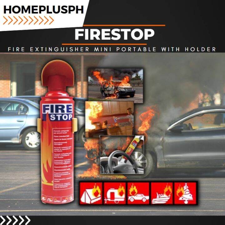 HOT CIB97 Car Fire extinguisher Mini Portable with Hook Dry Chemical Fire Extinguisher Safety