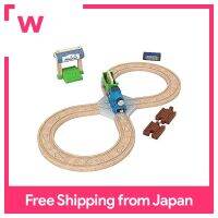 Mattel Thomas ชุดราวไม้เครื่องยนต์รถถัง (โทมัส) ชุดรางของโทมัส [3ปี ~] HGD12