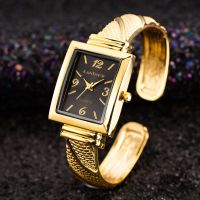 Relogio Feminino Ladies Luxury Casual Gold Watches Women Fashion Bangle Watch Stainless Steel Bracelet Wrist Watch Women Clock 【BYUE】