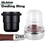 58.4MM Dosing Ring Brewing Bowls Coffee Sniffing Mug Powder Feeder Tank Aluminum Alloy Coffee Tamper Espresso Cafe Accessory