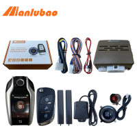 Manlubao E-U (พร้อมไซเรน) รถกุญแจรถระบบกันขโมยสัญญาณเตือนรถสากล12V ระบบสตาร์ทกดเข้าแบบไร้กุญแจระบบหยุดสตาร์ทเครื่องยนต์สัญญาณเตือนจับแรงสั่นสะเทือนใช้ได้กับรถ12V ทุกรุ่นฮอนด้าฮุนไดโตโยต้าซูซุกิมิตซูบิชินิสสันฯลฯ