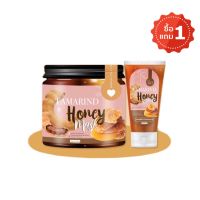 น้ำผึ้ง Honey Mask มาส์กลอกผิวมะขาม 1แถม1 สูตรผิวขาวใส ของแท้ เนื้อเจลลี่ไม่กัดผิว พร้อมส่ง