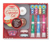 Melissa &amp; Doug – Bake &amp; Decorate Cupcake Set