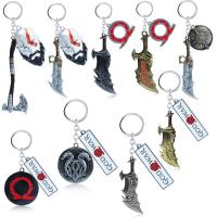 New of War 4 Kratos Keychain Pendant Keyring Jewelry Men and Car Chain Accessories