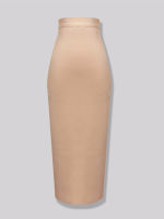 13 Colors New Fashion Women y Pink Yellow Bandage Skirt Elastic Elegant Pencil Skirts 78cm