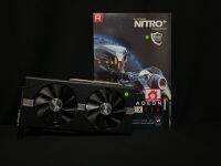 SBCOM2 การ์ดจอ : VGA SAPPHIRE NITRO+ RX570 8GB GDDR5 สินค้ามือสอง มีกล่อง มีประกันร้านให้ 14 วัน มีคาบอร์นตรงซิงค์ แบล็คเพทมีสนิมนิดหน่อย