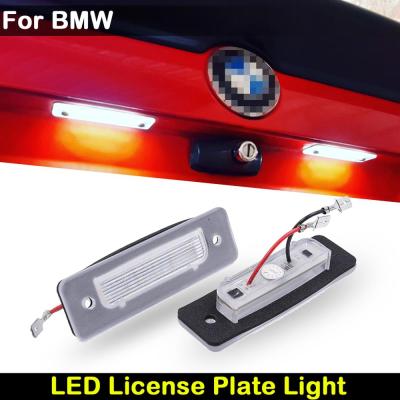 For BMW E30 E12 E28 E24 E23 E26 Z1 Car Rear White LED License Plate Light Number Lamp