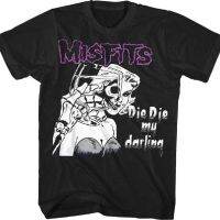 Hot sale MISFITS band graphic Mens 100% Cotton Round Neck Short Sleeve T-Shirt  Adult clothes