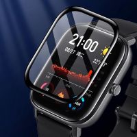 3D Curved Edge Soft Clear Protective Film Full Cover For Amazfit GTS 1/2/2e Sport Smart Watch GTS2 Mini GTS2e Screen Protector LED Strip Lighting