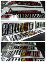 สติ๊กเกอร์เทเรซิ่นนูนอย่างดี คำว่า RALLI ART หรือ MITSUBISHI สำหรับ ติดรถ MITSUBISHI sticker ติดรถ แต่งรถ มิตซูบิชิ แรลลี่อาร์ท RALLIART สติกเกอร์