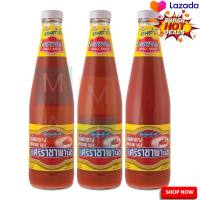 ? SALE only. Siracha Panich Chili 570 g x 3  ศรีราชาพานิช ซอสพริกเผ็ดกลาง 570 กรัม x 3 ขวด