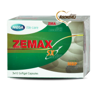 Mega We Care Zemax SX 30 Capsules ZMA เมก้าวีเเคร์ ซีแมกซ์ เอสเอ๊กซ์ 30 แคปซูล